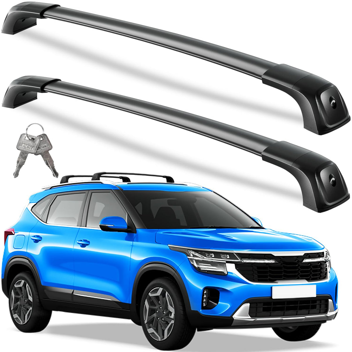 wonderdriver front overview on Kia Seltos showing full fit and secure mounting benefit