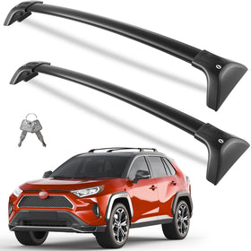 wonderdriver front view of crossbars showing sleek profile and secure fit