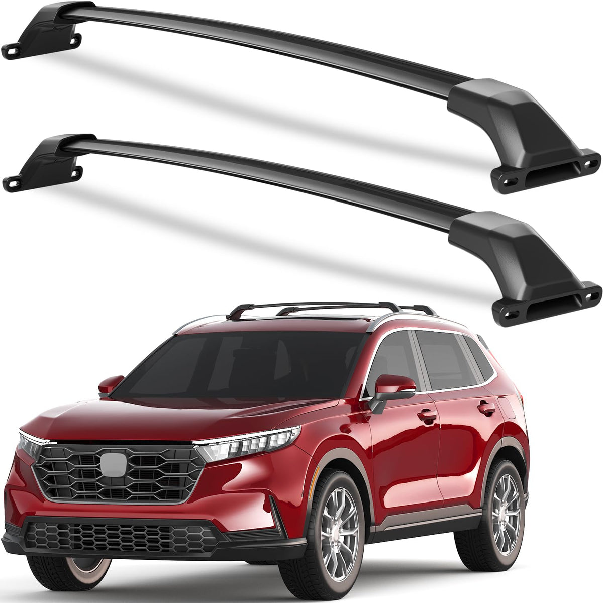 wonderdriver front view installed on Honda CR-V showing secure load support