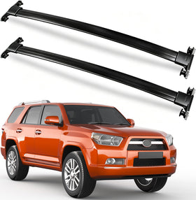 wonderdriver front view mounted on 4Runner showing sturdy rooftop cargo platform