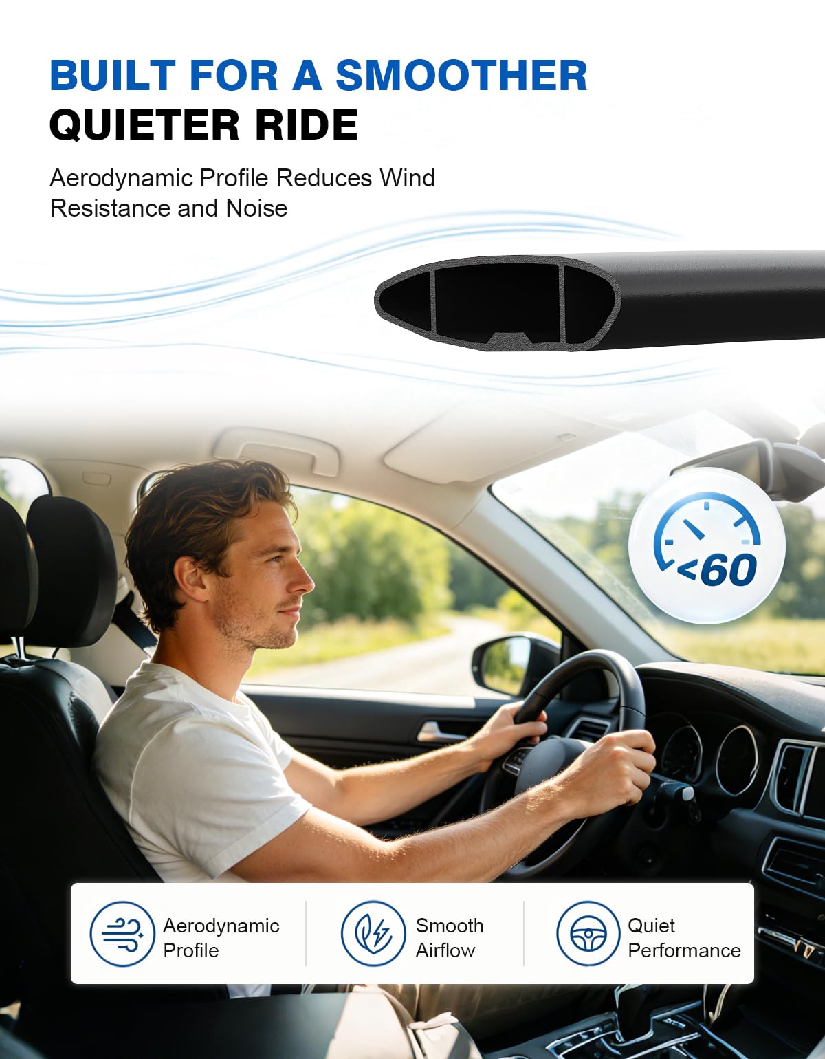 wonderdriver bars carrying a rooftop cargo box illustrating extra storage for family trips