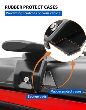 wonderdriver crossbars carrying kayak showing stable roof mounting benefit