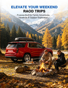wonderdriver roof rack carrying a kayak demonstrating heavy-duty load capability
