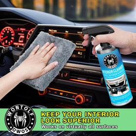 Wontolf wheel brush scrubbing alloy wheel to remove brake dust and stubborn grime quickly