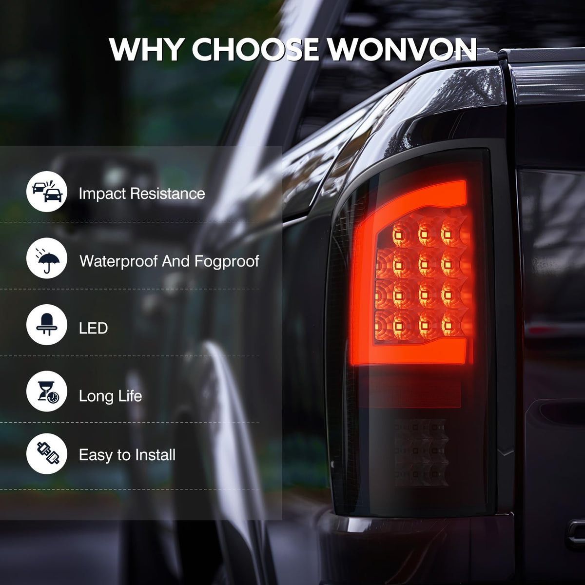WonVon installed on Dodge Ram showing OEM look and seamless fit benefit