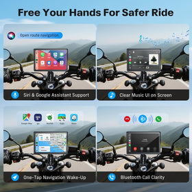 WonVon night mode screen glow for low-light riding visibility