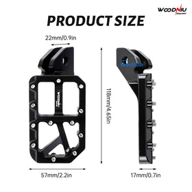 Woodniu Racein scale with hand showing compact size and easy handling