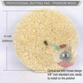 Woolous close-up of natural lambswool fibers highlighting aggressive cut benefit