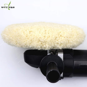Woolous side profile showing curved edge for durable contact and reduced fray