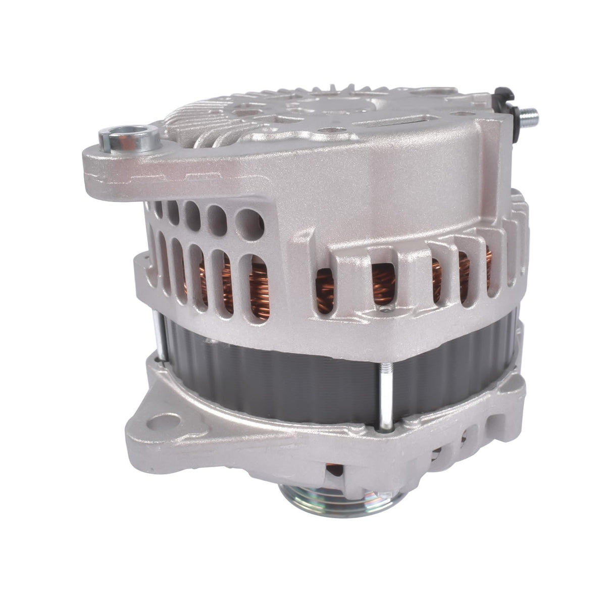 Woosphy alternator electrical connector closeup highlighting OEM-style plug