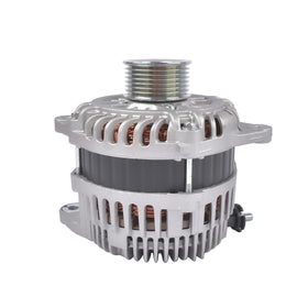 Woosphy alternator installed in engine bay demonstrating direct-fit replacement