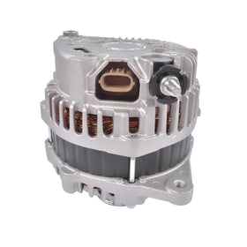 Woosphy alternator pulley and belt face showing smooth pulley for reliable drive