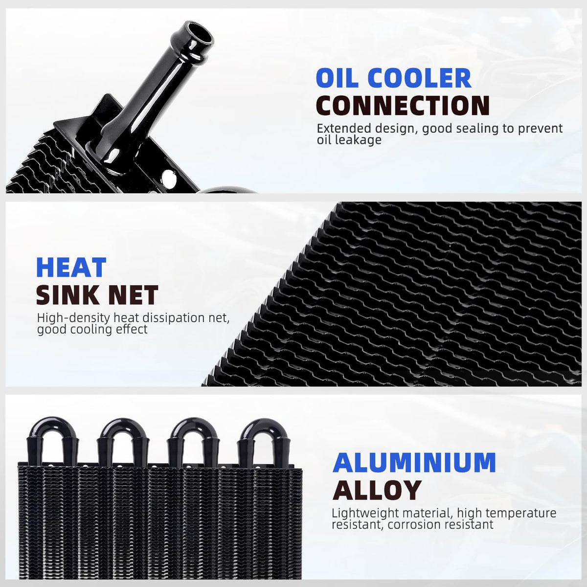 WOOTON hose detail showing crimped end for secure leak-free connection