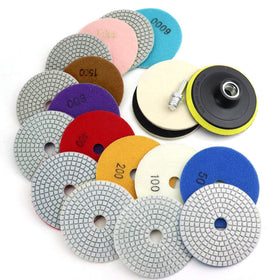 WORKEASE front packaging showing full 12-piece polishing kit and benefits