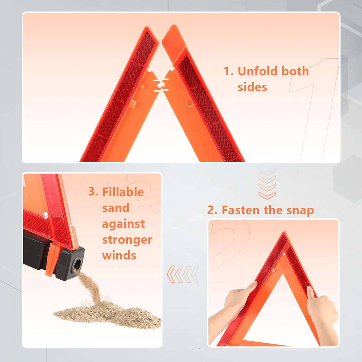 WORKKOOL heavy base close-up showing sand-fill port, enhanced stability benefit