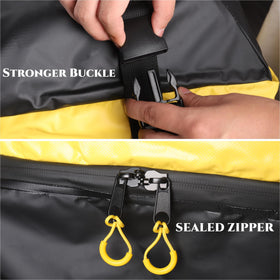 WORKKOOL hooks and straps detail showing reinforced attachments for safety