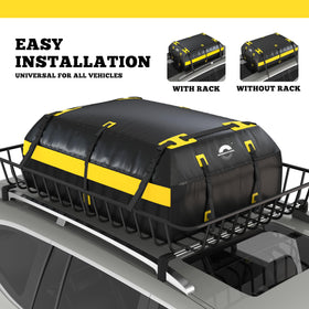 WORKKOOL installed without rack on SUV demonstrating universal fit and stability