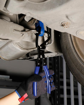 WORKPRO close-up of offset jaw highlighting slim access for tight spaces