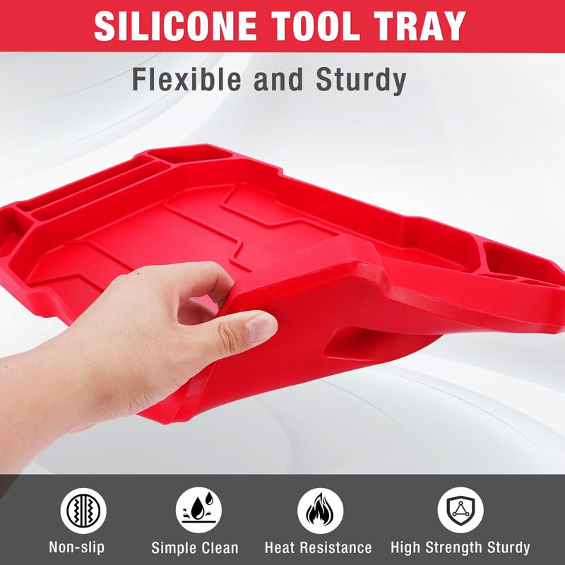 WORKPRO close-up of silicone texture showing durable non-slip grip