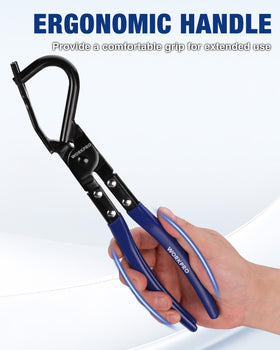 WORKPRO four rubber hangers displayed as included replacements for convenience