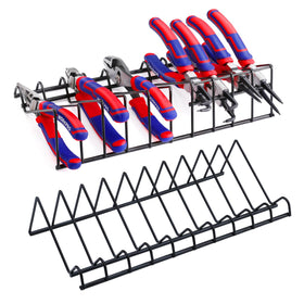 WORKPRO front view of both racks showing 20 organized slots and quick access