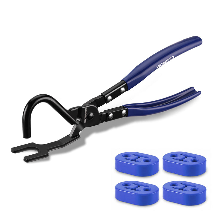 WORKPRO front view of tool and hangers showing complete kit and durability