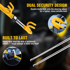 WORKPRO installed in SUV demonstrating clear anti-theft presence