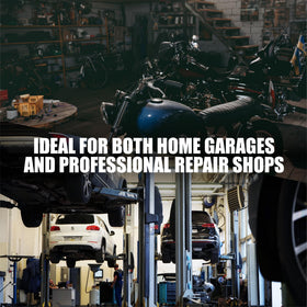 WORKPRO toolkit in garage setting conveying readiness and professional benefit
