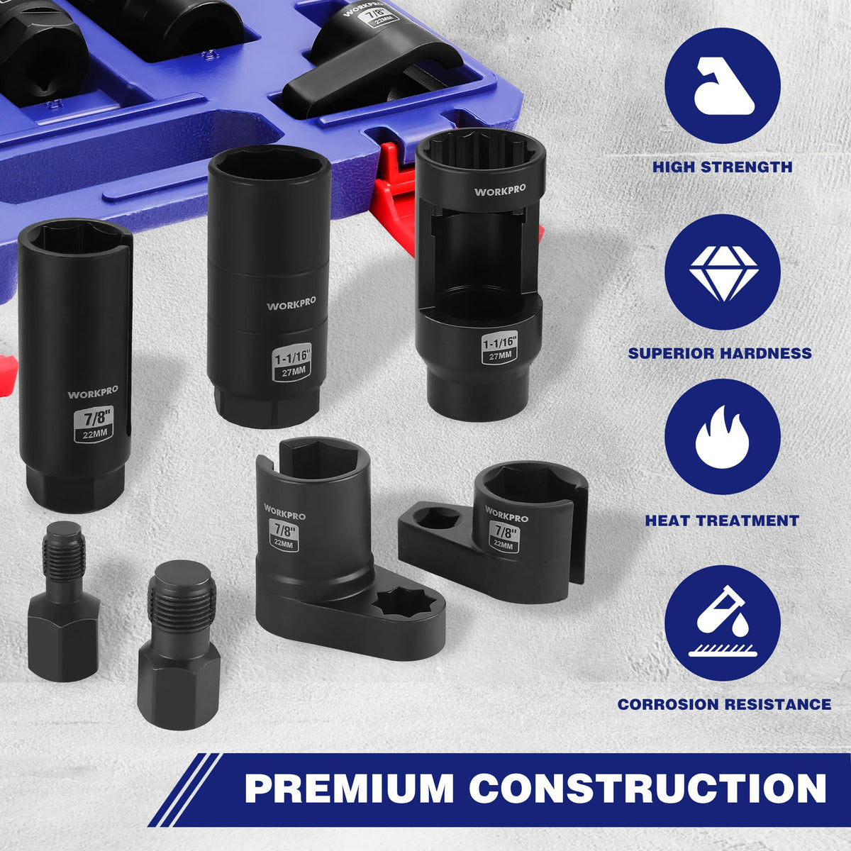 WORKPRO workshop lifestyle scene showing quick sensor service and efficient workflow