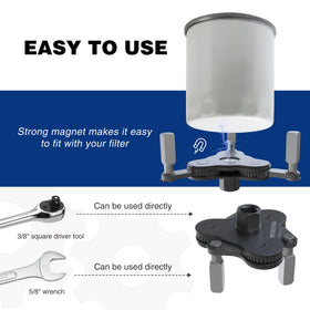 WORKPRO magnetic head detail keeping small parts secure and preventing drops