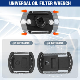 WORKPRO close-up of multi-tooth grip demonstrating secure filter bite
