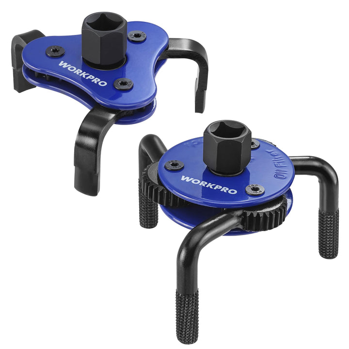 WORKPRO wrench front view showing full tool and benefits of versatility