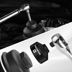 WORKPRO ergonomic body textured grip detail improving hand comfort during manual use