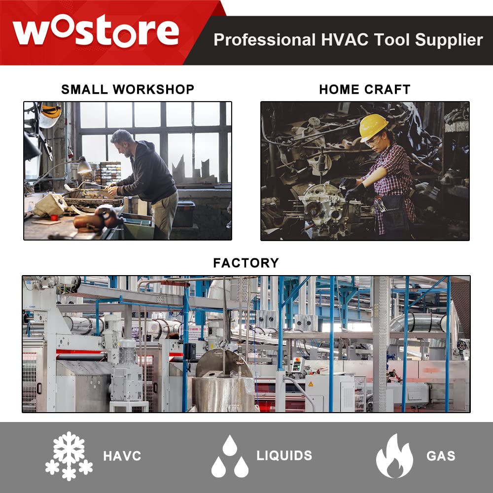 Wostore open storage case organizing tools and protecting components
