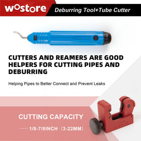 Wostore components beside ruler to illustrate size range and fit accuracy