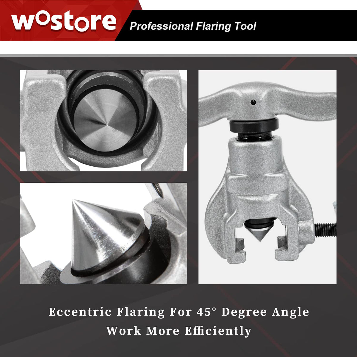 Wostore tube cutter detail demonstrating clean cuts and precision