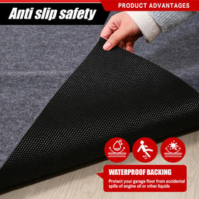Wouherkexm textured rubber backing gripping floor for non-slip safety