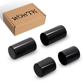 WOWTK glossy black finish reflecting light for OEM-style look