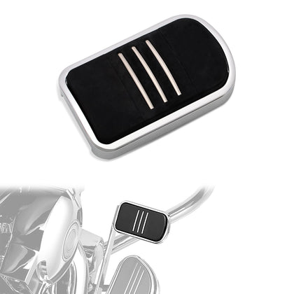 WOWTK front view of brake pedal pad showing shape and fit benefits