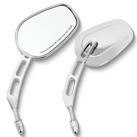 WOWTK chrome mirrors front view showing sleek polished finish and improved style