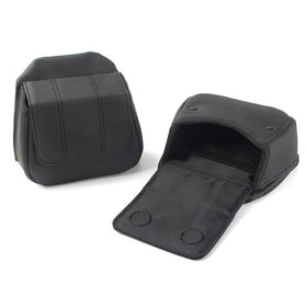WOWTK front view mounted on Harley showing sleek added storage benefit