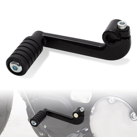 WOWTK shift lever front view showing clean black finish and fitment benefit