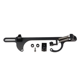 WOWYZL bracket front view showing secure mount and improved throttle control