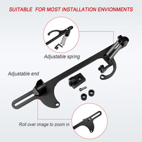 WOWYZL bracket mounted on carburetor demonstrating solid attachment benefit