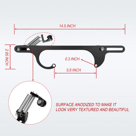 WOWYZL return springs and cable adapters included for precise throttle return