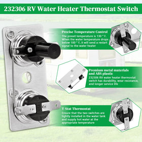 WPL thermostat sensor close detail ensuring responsive water temperature control