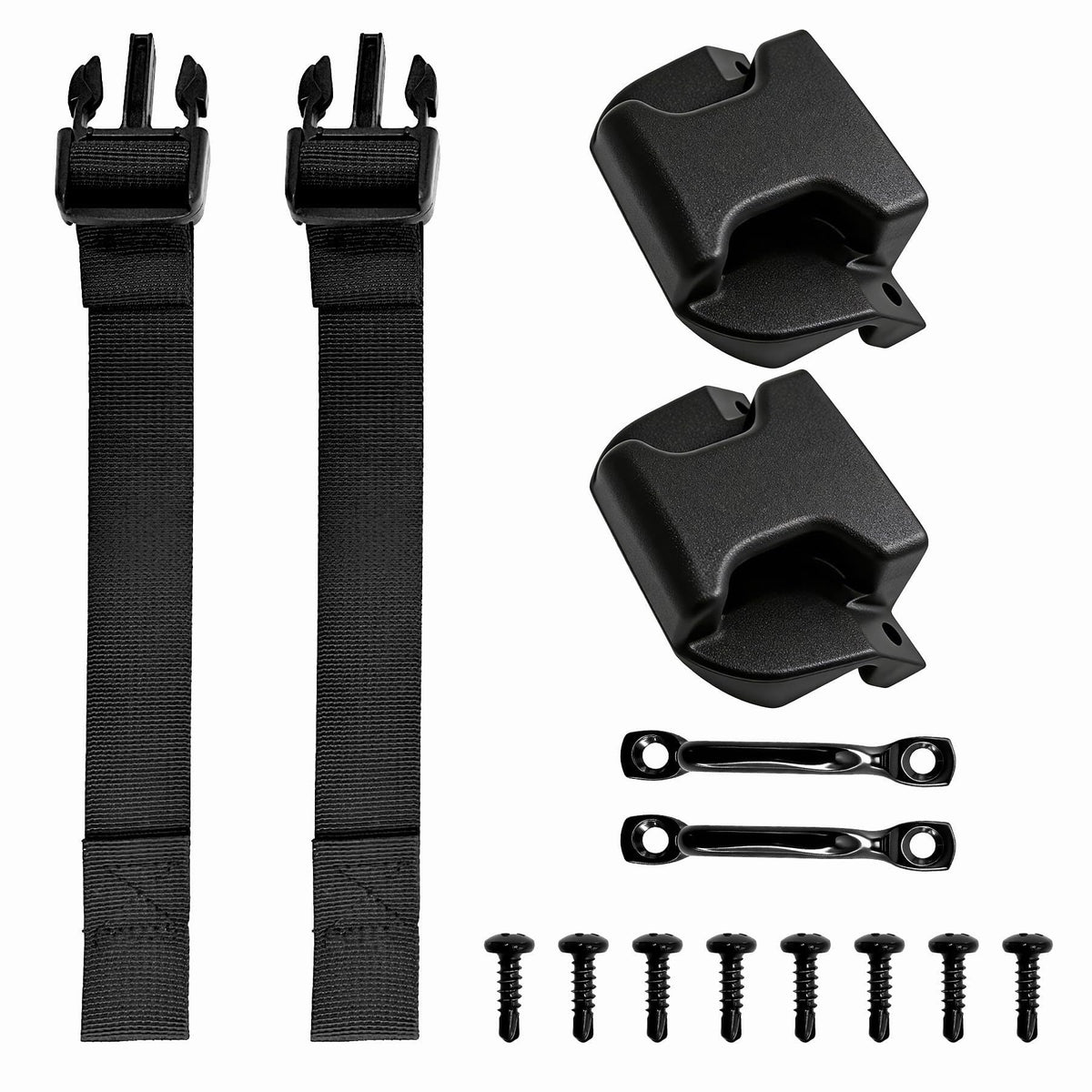 WPL front assembly showing buckles and straps for secure fit