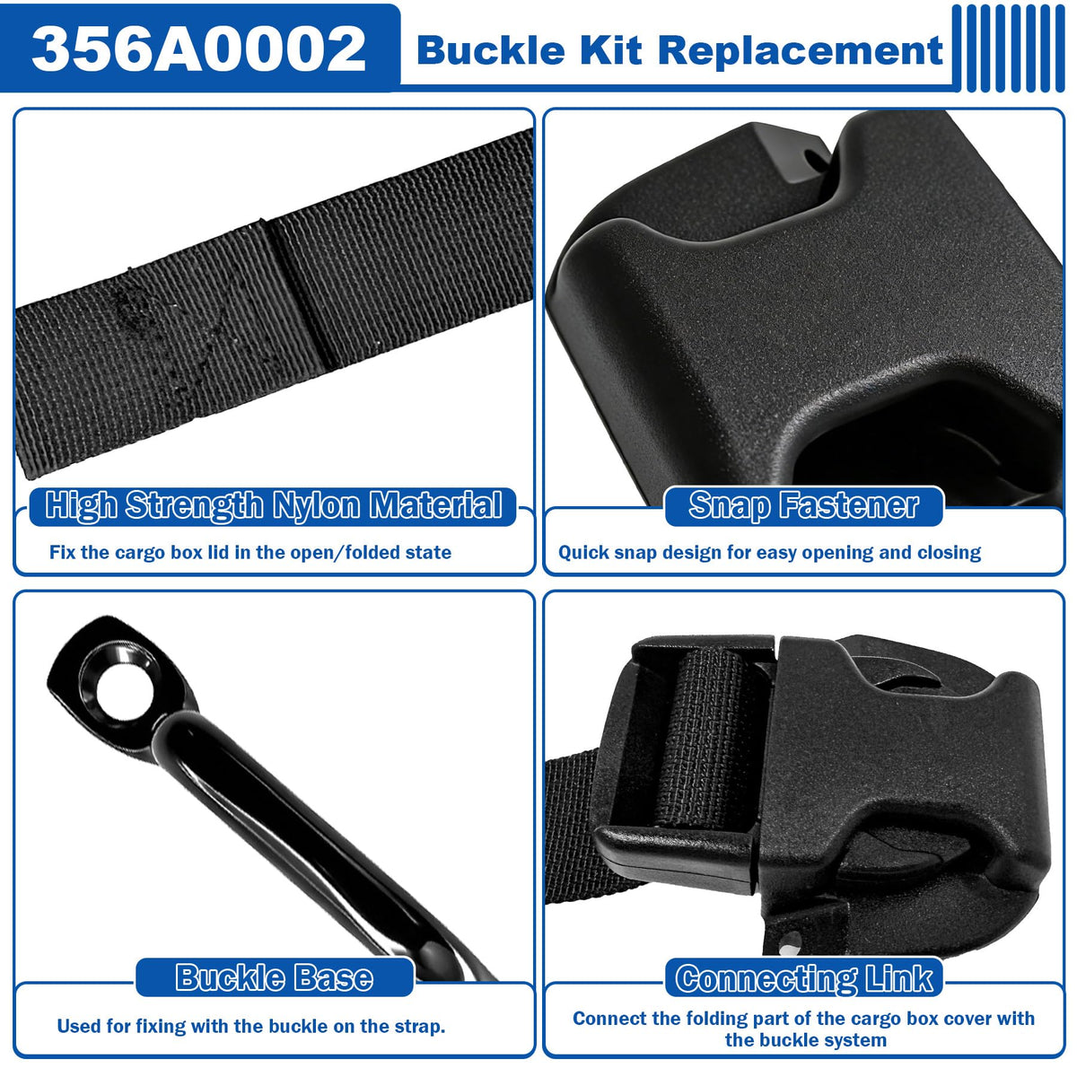 WPL installed on truck bed proving reduced rattle and secure cover fit