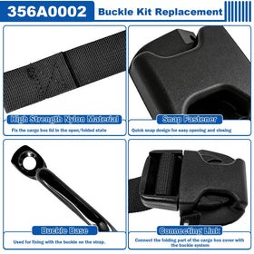 WPL installed on truck bed proving reduced rattle and secure cover fit