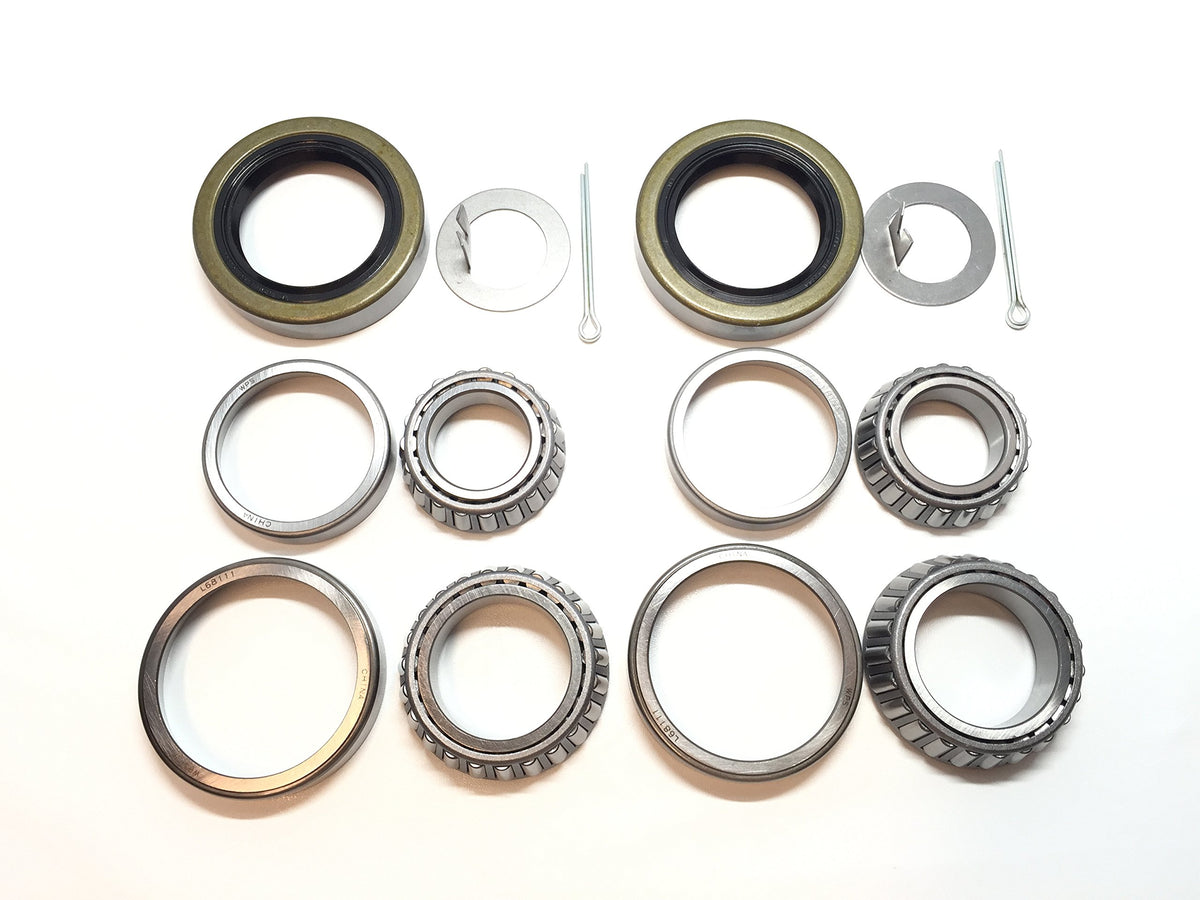 WPS close-up of inner and outer bearings and races showing precision surfaces for reliable fit